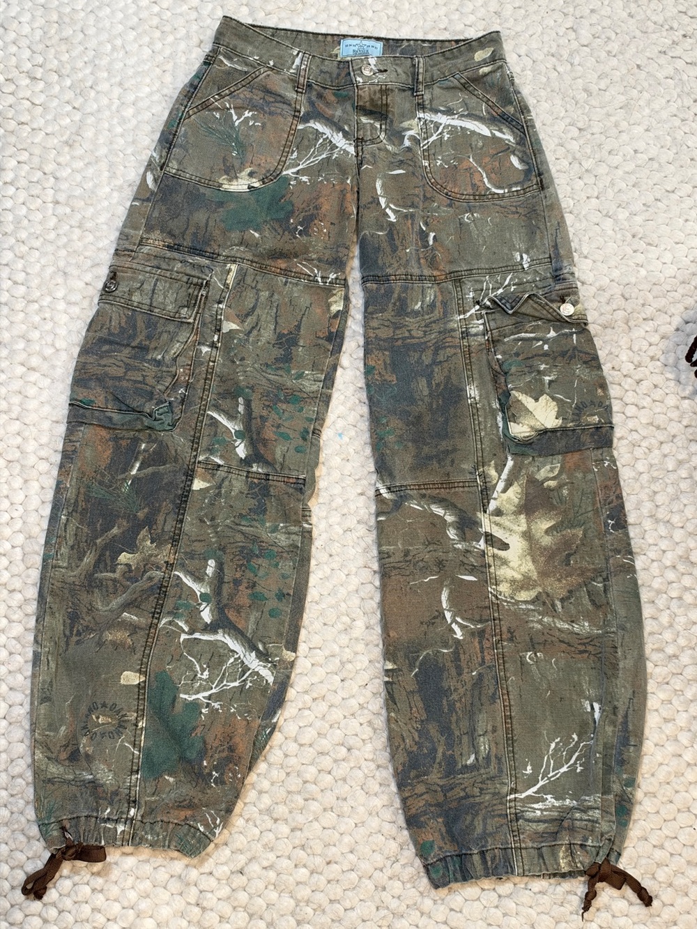 REVICE Camouflage Cargo Joggers